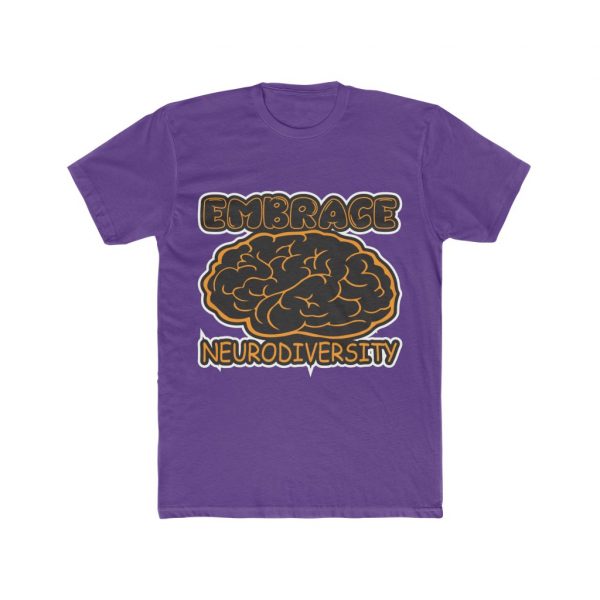 Embrace Neurodiversity - Men's Cotton Crew Tee