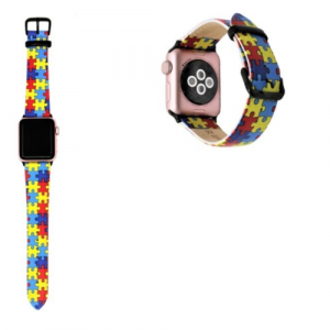 Autism Awareness Puzzle Apple Watch Band