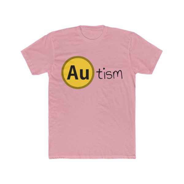 Golden Autism - Men's Cotton Crew Tee - Image 7