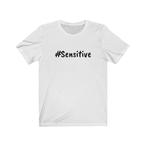 Sensitive - Unisex Jersey Short Sleeve Tee - Image 2