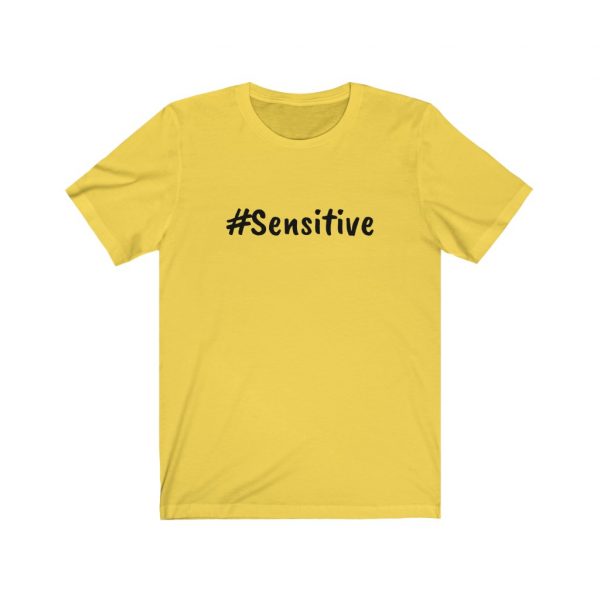 Sensitive - Unisex Jersey Short Sleeve Tee - Image 5