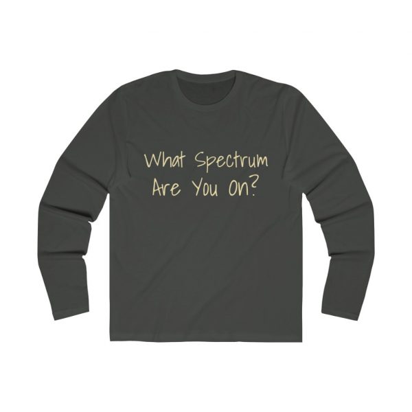 What Spectrum Are You On? - Men's Long Sleeve Crew Tee - Image 3