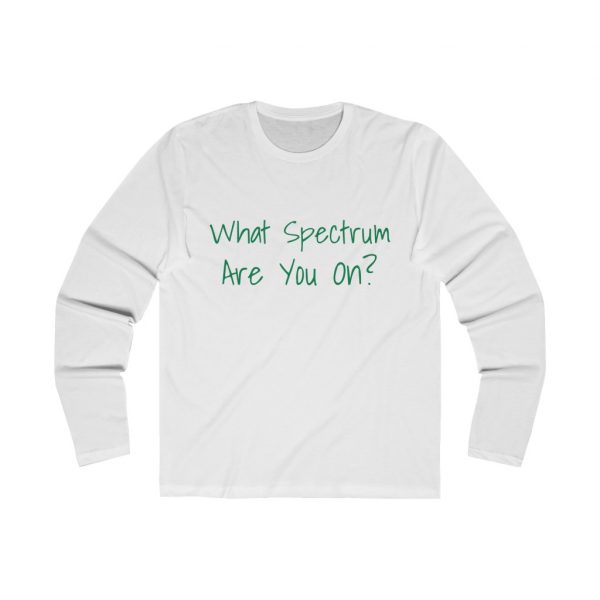 What Spectrum Are You On? - Men's Long Sleeve Crew Tee - Image 2