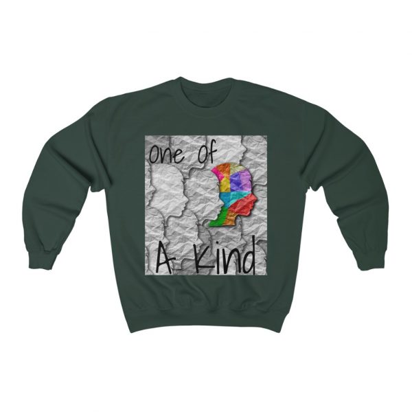 One Of A Kind - Unisex Heavy Blend™ Crewneck Sweatshirt - Image 4