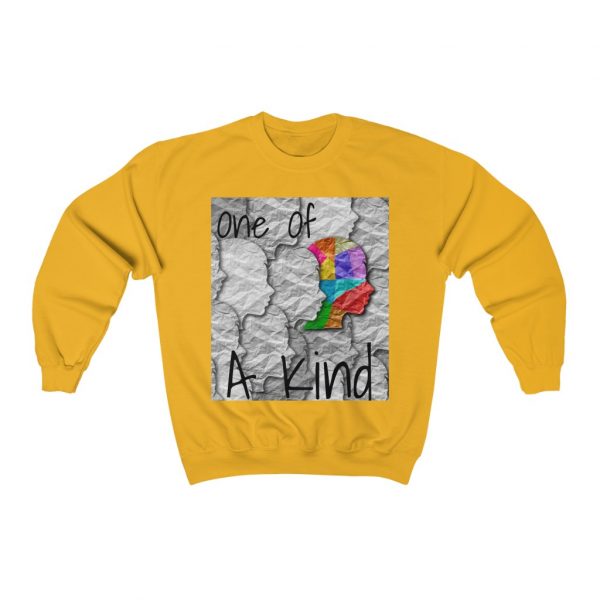 One Of A Kind - Unisex Heavy Blend™ Crewneck Sweatshirt - Image 3
