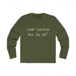 What Spectrum Are You On? - Men's Long Sleeve Crew Tee