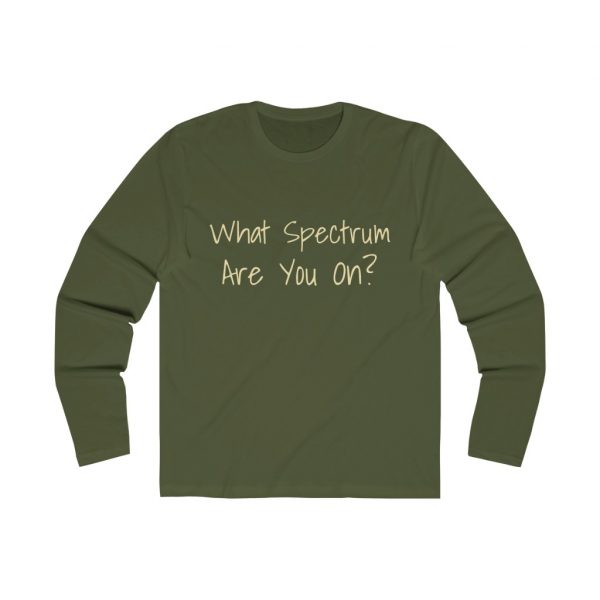 What Spectrum Are You On? - Men's Long Sleeve Crew Tee