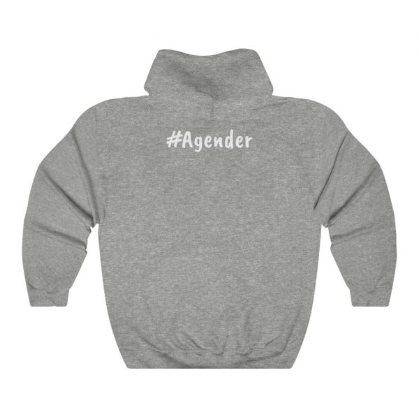 Agender - Unisex Heavy Blend™ Hooded Sweatshirt - Image 6