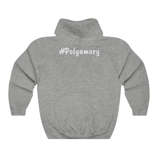Polyamory - Unisex Heavy Blend™ Hooded Sweatshirt - Image 6