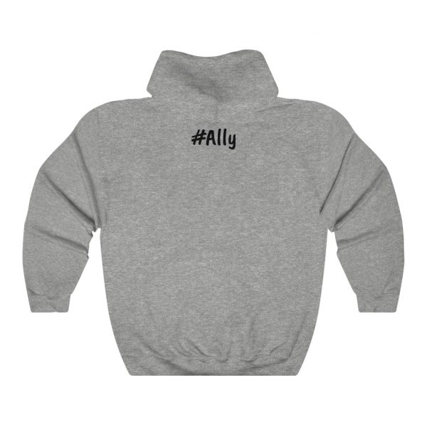 Straight Ally - Unisex Heavy Blend™ Hooded Sweatshirt - Image 6