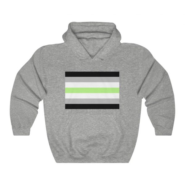 Agender - Unisex Heavy Blend™ Hooded Sweatshirt - Image 5