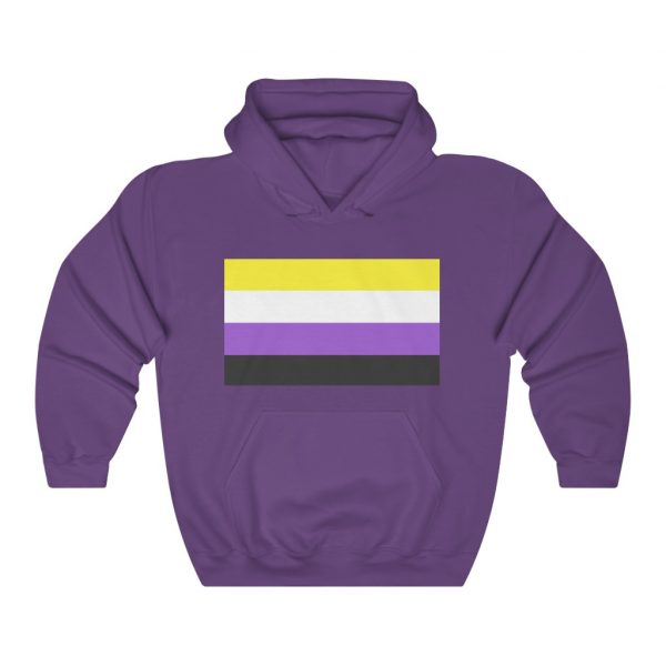 Non-Binary - Unisex Heavy Blend™ Hooded Sweatshirt - Image 13