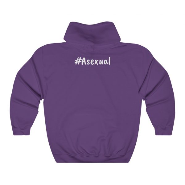 Asexual - Unisex Heavy Blend™ Hooded Sweatshirt - Image 2