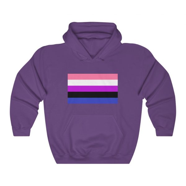 Genderfluid - Unisex Heavy Blend™ Hooded Sweatshirt - Image 13