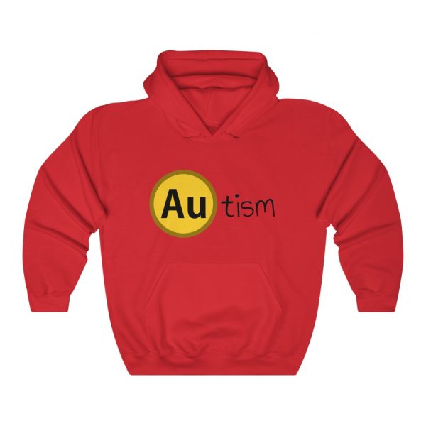 Golden Autism - Unisex Heavy Blend Hooded Sweatshirt - Image 2