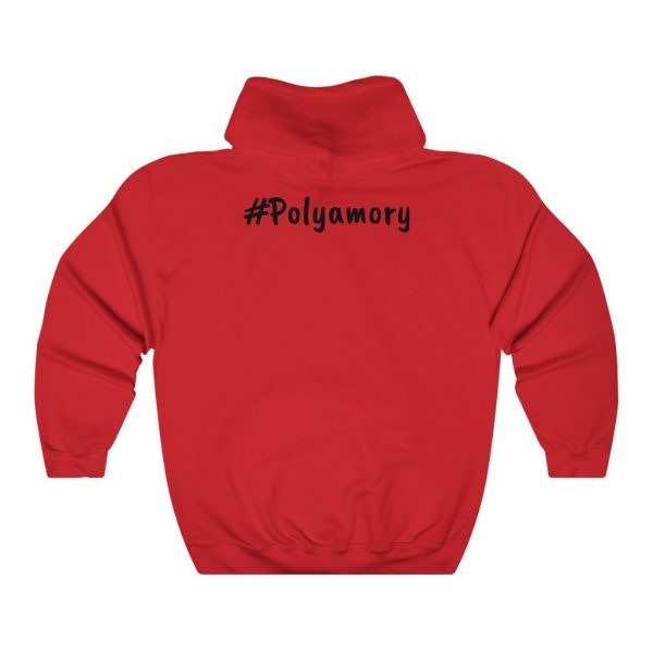 Polyamory - Unisex Heavy Blend™ Hooded Sweatshirt - Image 2