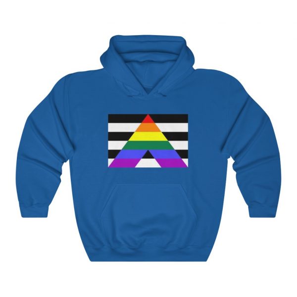 Straight Ally - Unisex Heavy Blend™ Hooded Sweatshirt - Image 13