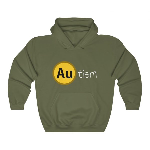 Golden Autism - Unisex Heavy Blend Hooded Sweatshirt - Image 8