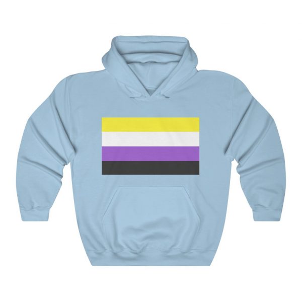 Non-Binary - Unisex Heavy Blend™ Hooded Sweatshirt - Image 9