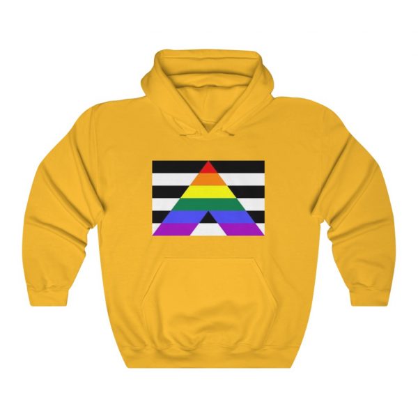 Straight Ally - Unisex Heavy Blend™ Hooded Sweatshirt - Image 7