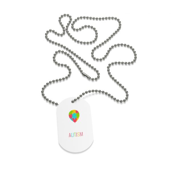 Autism Balloon - Dog Tag - Image 2