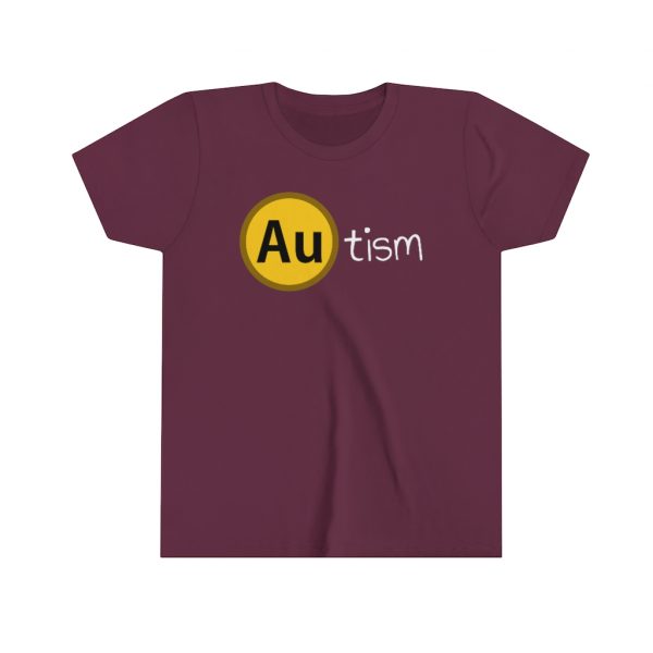 Golden Autism - Youth Short Sleeve Tee - Image 6