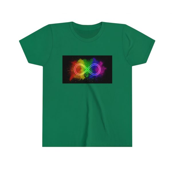 Kids Neurodiversity Infinity - Youth Short Sleeve Tee - Image 9
