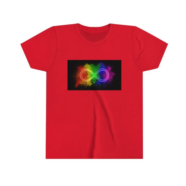 Kids Neurodiversity Infinity - Youth Short Sleeve Tee - Image 21