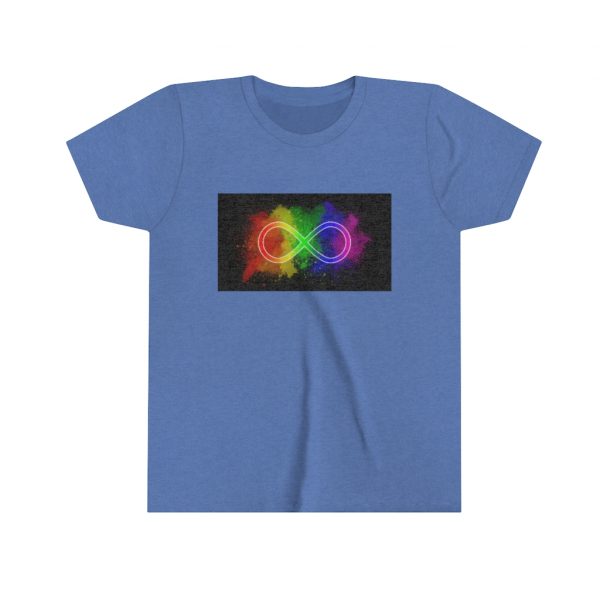 Kids Neurodiversity Infinity - Youth Short Sleeve Tee - Image 13