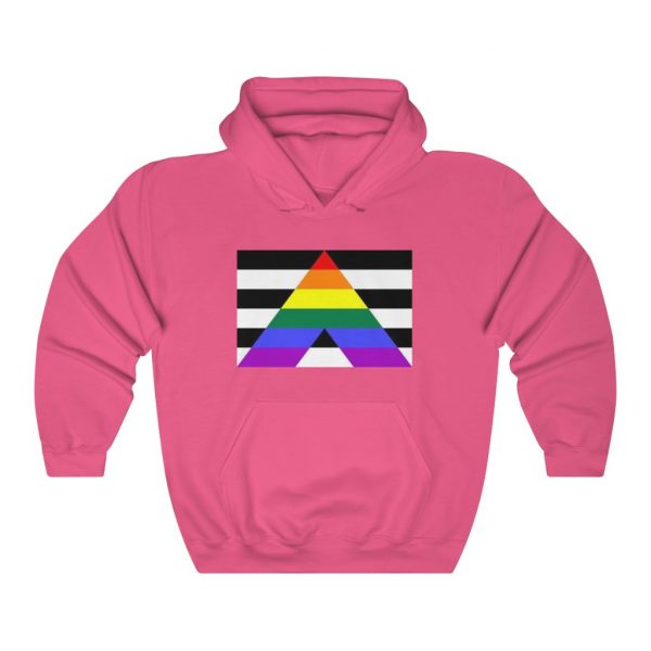 Straight Ally - Unisex Heavy Blend™ Hooded Sweatshirt - Image 17