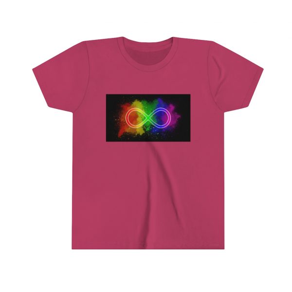 Kids Neurodiversity Infinity - Youth Short Sleeve Tee - Image 17