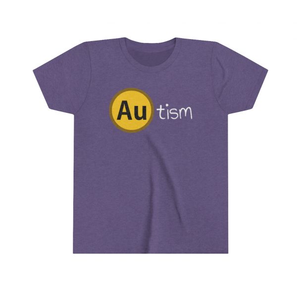 Golden Autism - Youth Short Sleeve Tee - Image 5