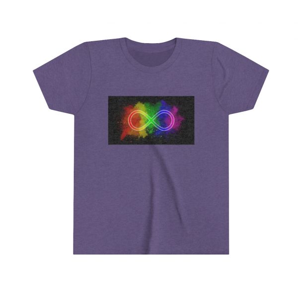 Kids Neurodiversity Infinity - Youth Short Sleeve Tee - Image 15