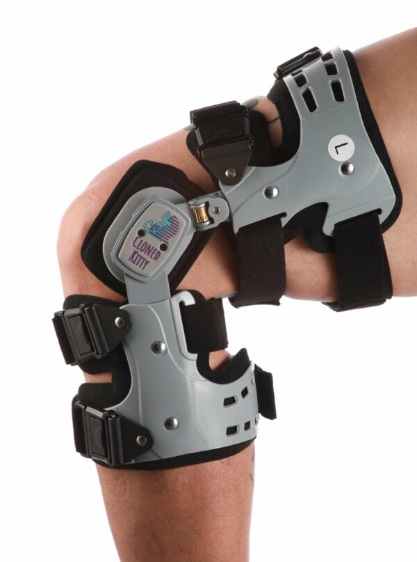 Cloned Kitty OA Unloader Knee Brace for Osteoarthritis, Universal Size, ROM Control (L1851) - Image 9