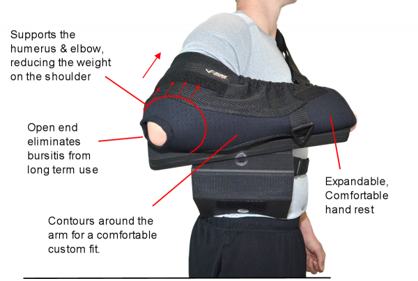 V-Sling - Shoulder Sling, Support, Immobilizer, & Orthosis (VSL-747) - Image 5