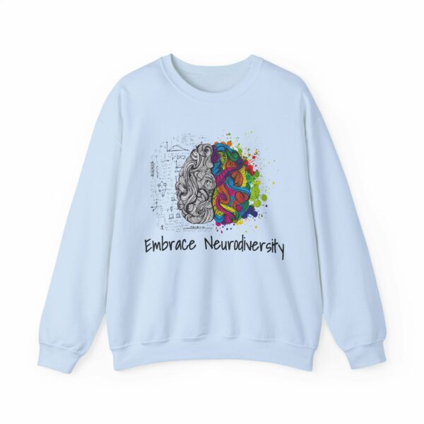 Embrace Neurodiversity - Unisex Heavy Blend™ Crewneck Sweatshirt - Image 5