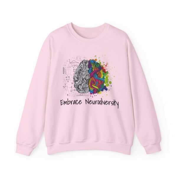 Embrace Neurodiversity - Unisex Heavy Blend™ Crewneck Sweatshirt - Image 8